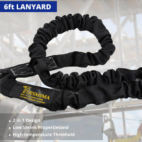 TT TRSMIMA durable self-locking snap hook withstands abrasion during heavy use.