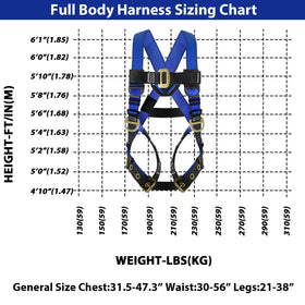 TT TRSMIMA safety harness durable webbing resists wear in outdoor environments.