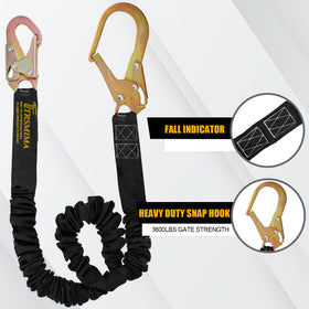 TT TRSMIMA safety lanyard with durable webbing and rugged construction.