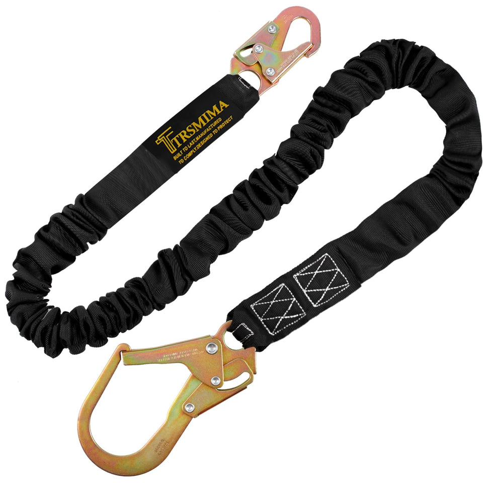TT TRSMIMA retractable safety lanyard in action for secure fall protection.
