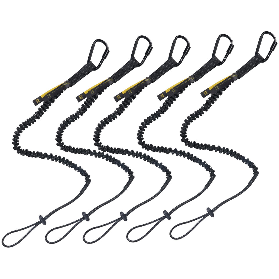 TT TRSMIMA safety tether lanyard with carabiner secures tools on site