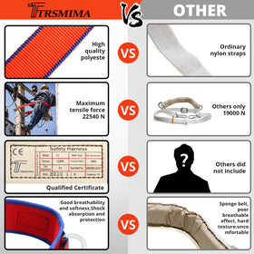 TT TRSMIMA harness shows two side D rings for quick access