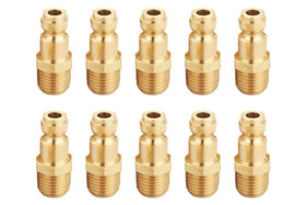 TTANYA HARDWARE brass quick-connect 1/4 NPT male for fast air tool hookups.