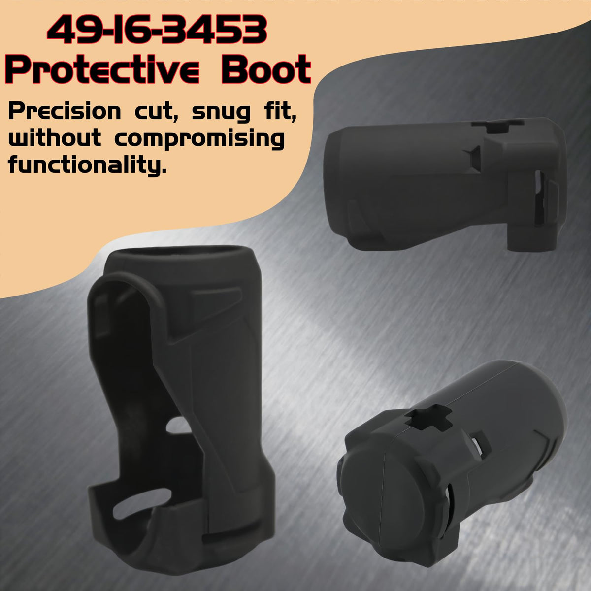 TTXSCZYH 3453-20 boot closeup shows durable rubber and wear resistance