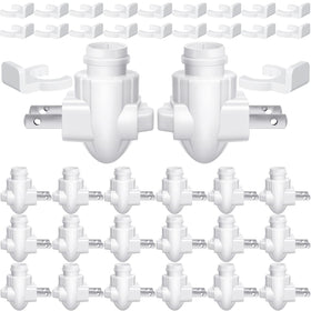 Tuanse 20-set night light base with clip for easy replacement and repair.