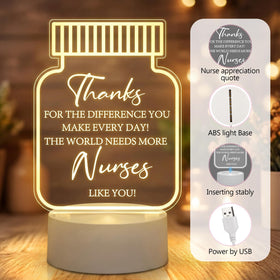 Tuanse ABS resin base keeps the light steady on any desk.