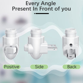 Tuanse compact night light base fits tight sockets and neat setups.