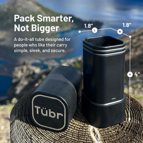 Tübr Stash Premium odor-proof seal for discreet storage