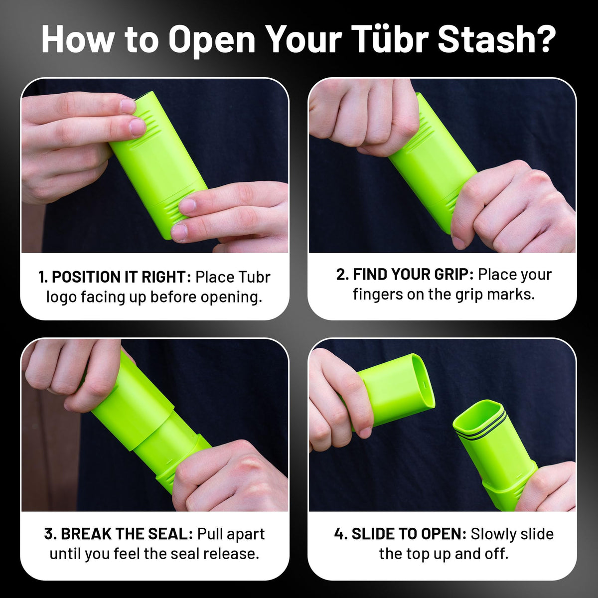 Tübr Stash Premium waterproof crush shell guards valuables outdoors