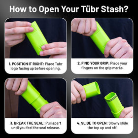 Tübr Stash Premium waterproof crush shell guards valuables outdoors
