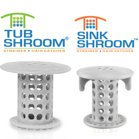 TubShroom bath drain concealed hair catch close-up
