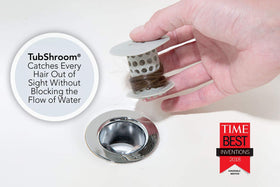 TubShroom easy-clean wipe surface
