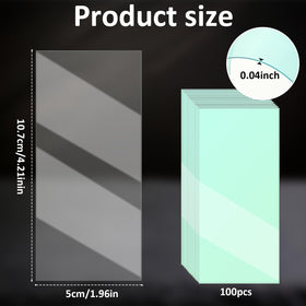 Tucnoeu helmet lens 100pcs pack keeps spare lenses ready for replacements.