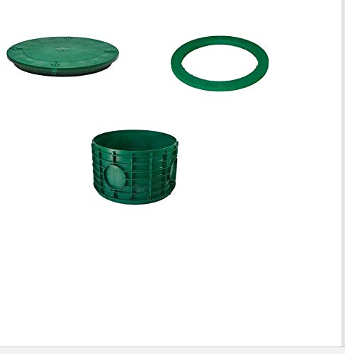 Tuf-Tite 24x6 riser with flat lid and ring kit for septic tank access.
