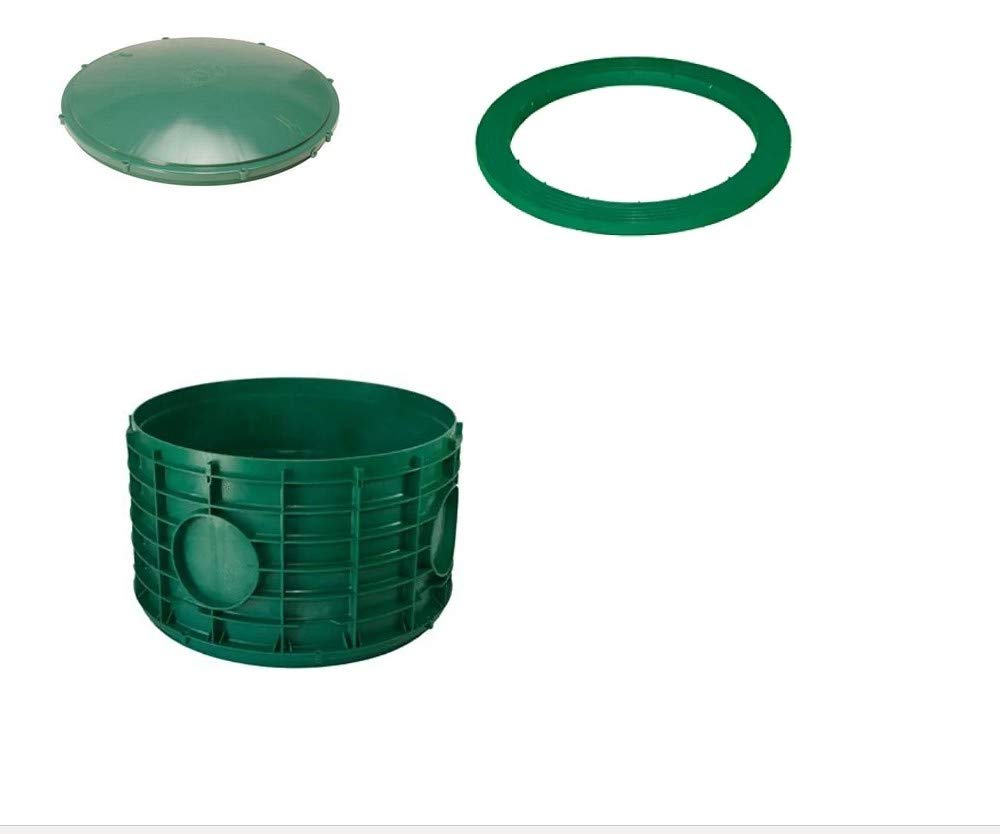 Tuf-Tite bundle riser with domed lid and adapter ring for easy septic tank access.
