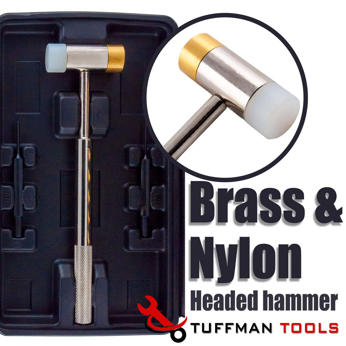 TuffMan Tools steel pins provide durable options for hard parts.