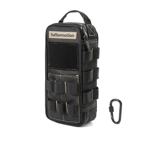Tufformation heavy duty small tool bag front view for on the go organization