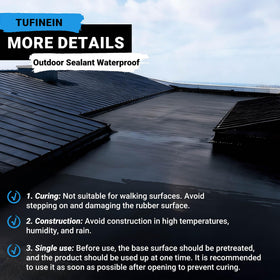 Tufinein flexible coating bonds well to diverse surfaces.