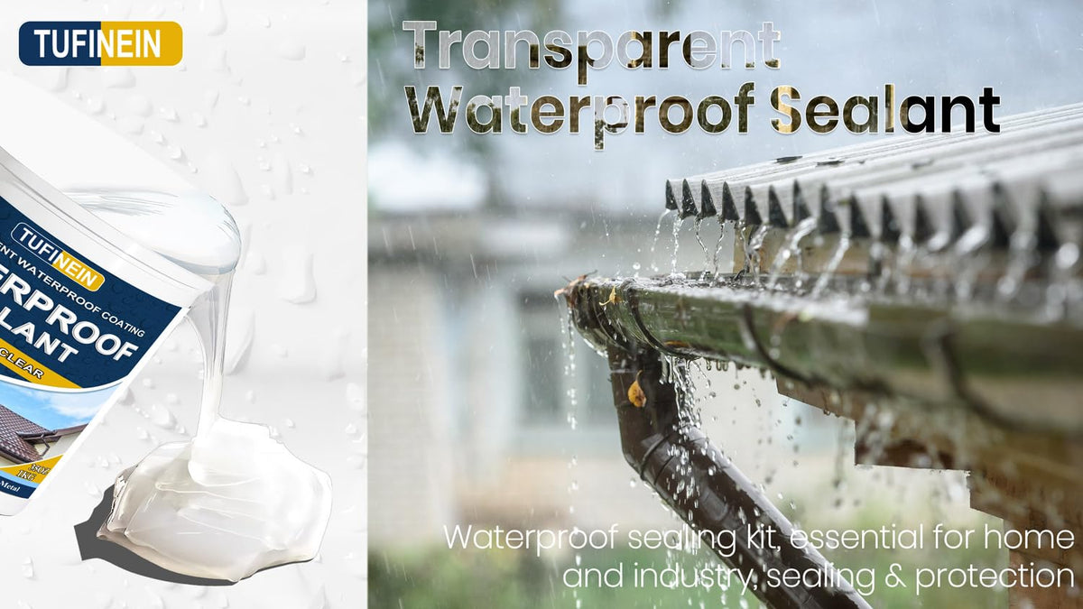 Tufinein sealant for bathrooms and basements supports temperature variation.