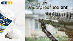 Tufinein sealant for bathrooms and basements supports temperature variation.