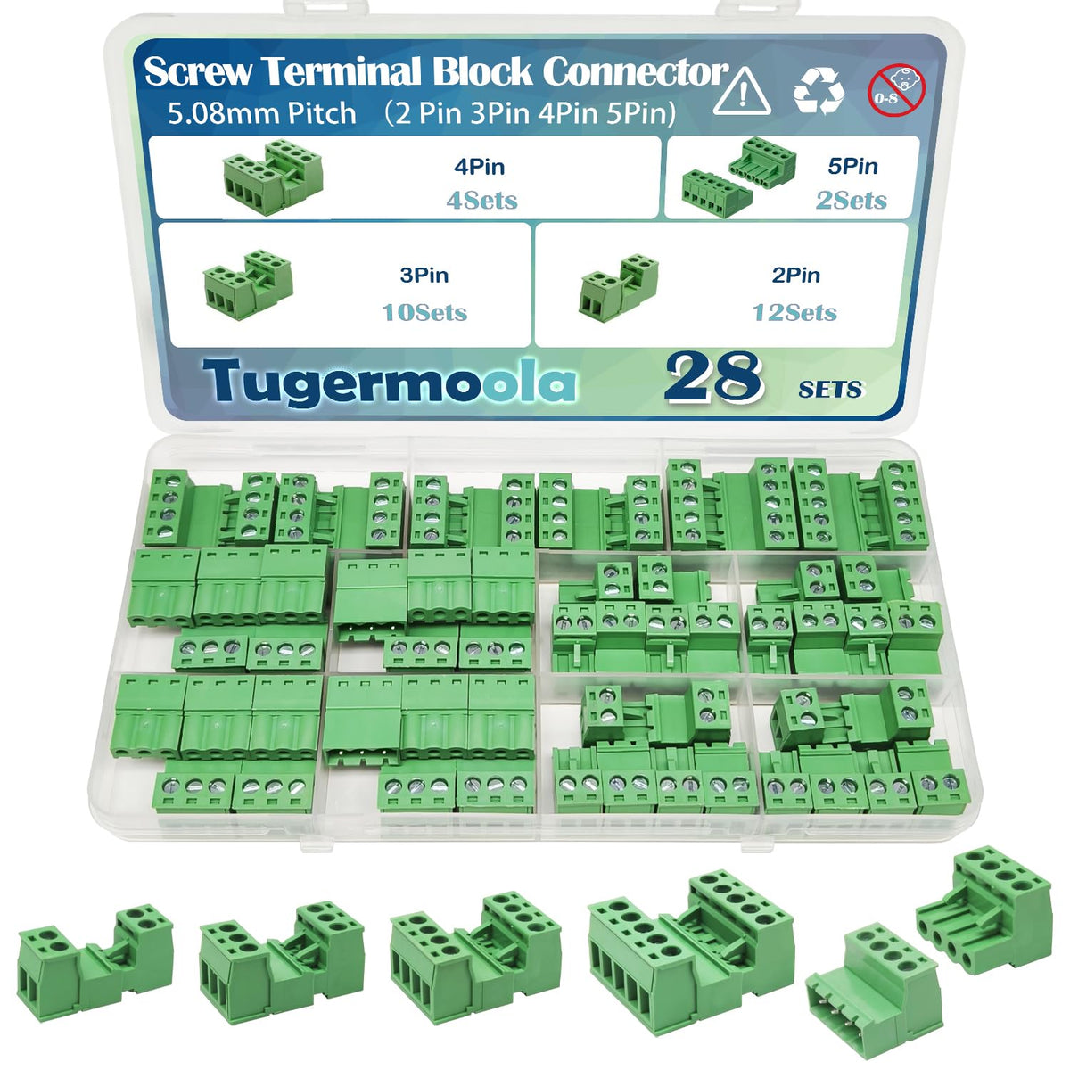 Tugermoola OLA007 contents preview for fast setup and organized wiring.