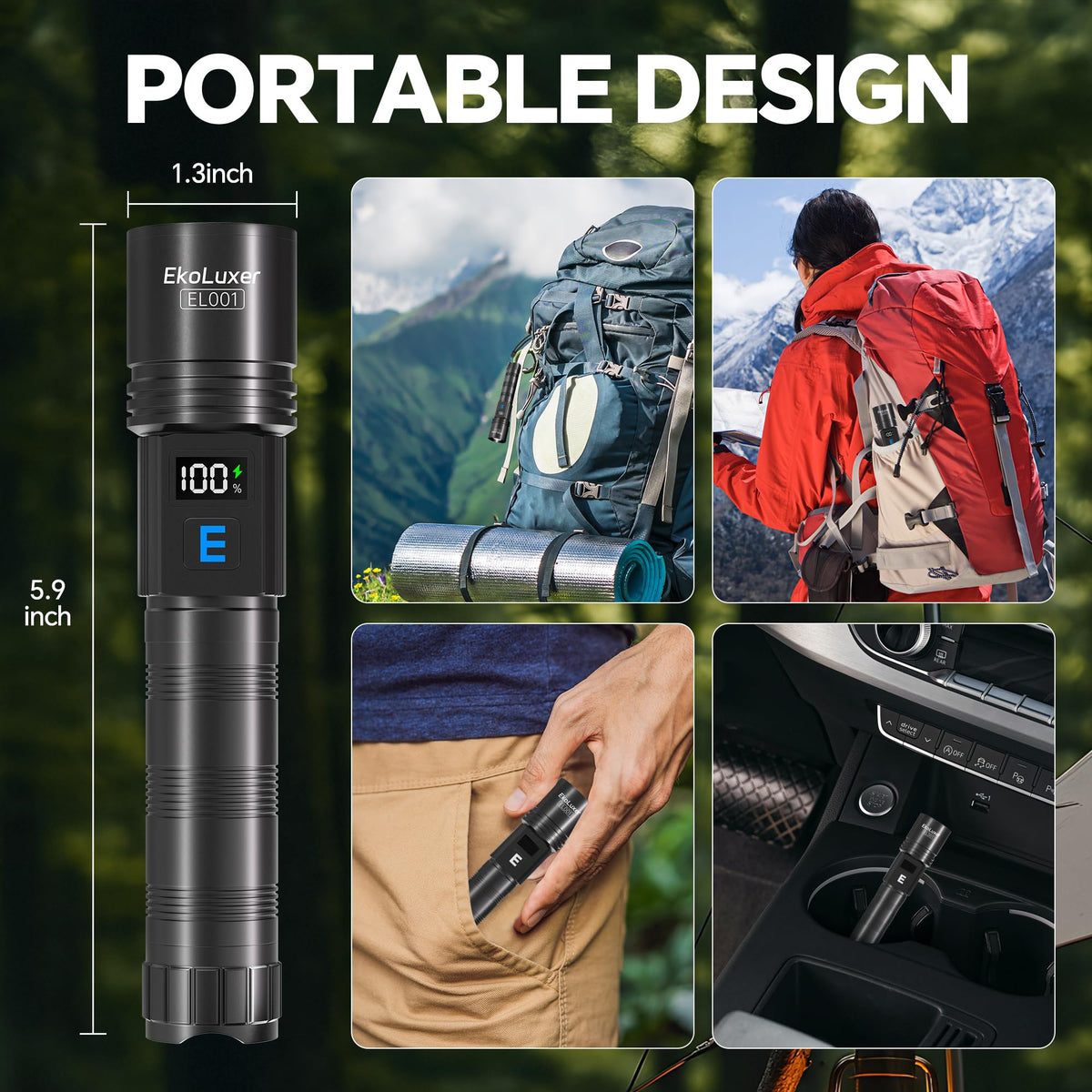 Tughlax flashlights ideal for camping and outdoor use