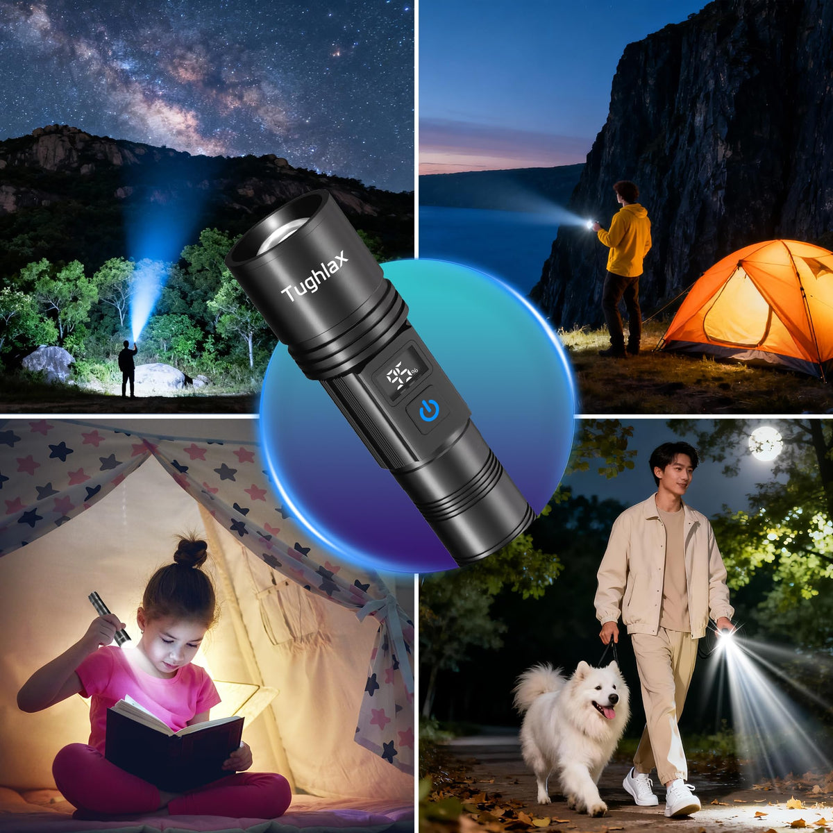 Tughlax dual-pack provides reliable back-up lighting for home and outdoor tasks