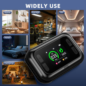Tuiken compact design fits in bedrooms, kitchens, and RVs for versatile protection