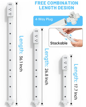 TUIKEN Outlet Extender Stick demonstrates 360-degree rotation for reach