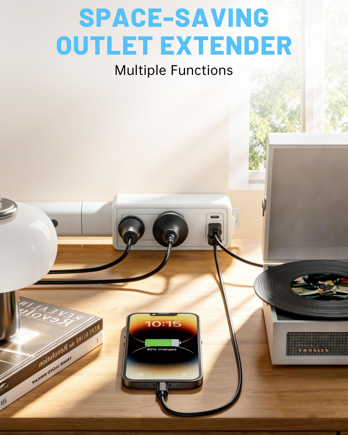TUIKEN Extender Stick easy plug-in setup with mounting options