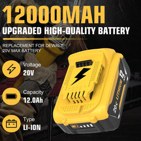 TUKOPK Dewalt 20V Max battery charger enables fast, reliable recharging.