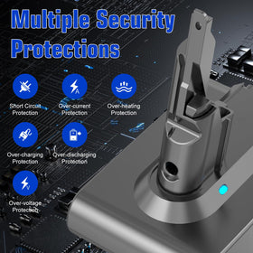 TUKOPK V7 battery packaging includes one battery and a user manual.