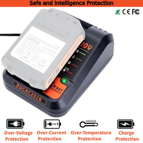 Tulepowceeng BDCAC202B compact design fits in tight charging spots