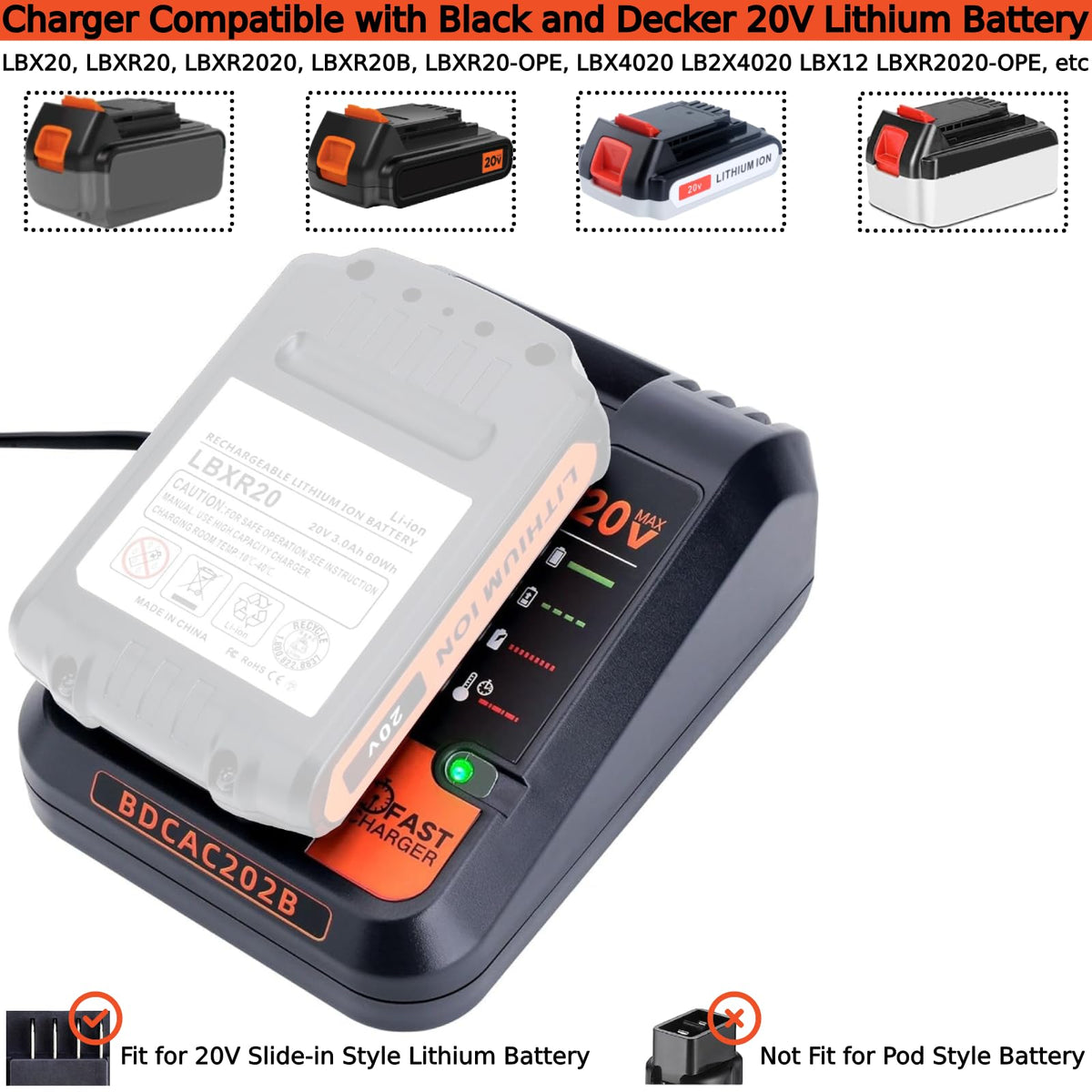 Tulepowceeng BDCAC202B side view showing compact fit for workspace