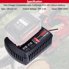 Tulepowceeng CMCB104 compact design fits easily in a tool bag.