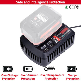 Tulepowceeng CMCB104 fast charging enables quick top-ups when needed.