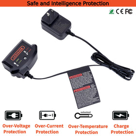 Tulepowceeng LCS1620B charger built-in safety protections for safe charging.