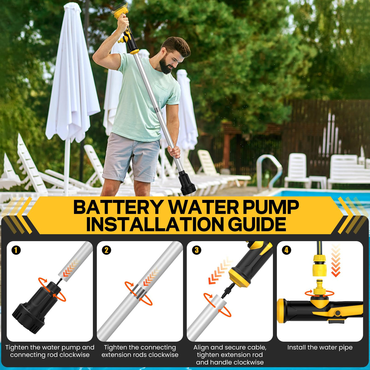 Tulukye complete-kit ensures you have hoses, connectors, and instructions ready.