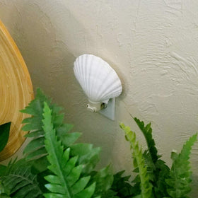 Tumbler Home Handmade shell lamp brings natural texture to decor