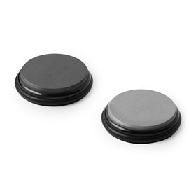 Tumbler Pro whetstones 3000 grit disc refines edges for smoother performance without water.