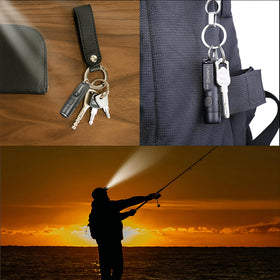 Tunenge S15 clip, secure pocket carry for quick access.