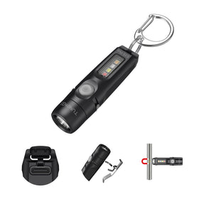 TUNENGE S15Pro keychain flashlight delivers 750 lumens for bright on-the-go lighting.