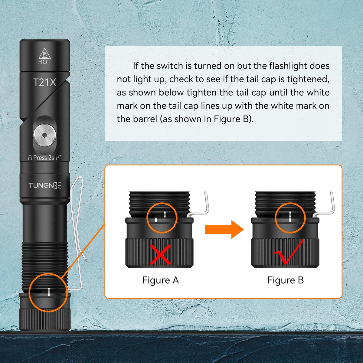 Tunenge T21X compact aluminum body for daily carry