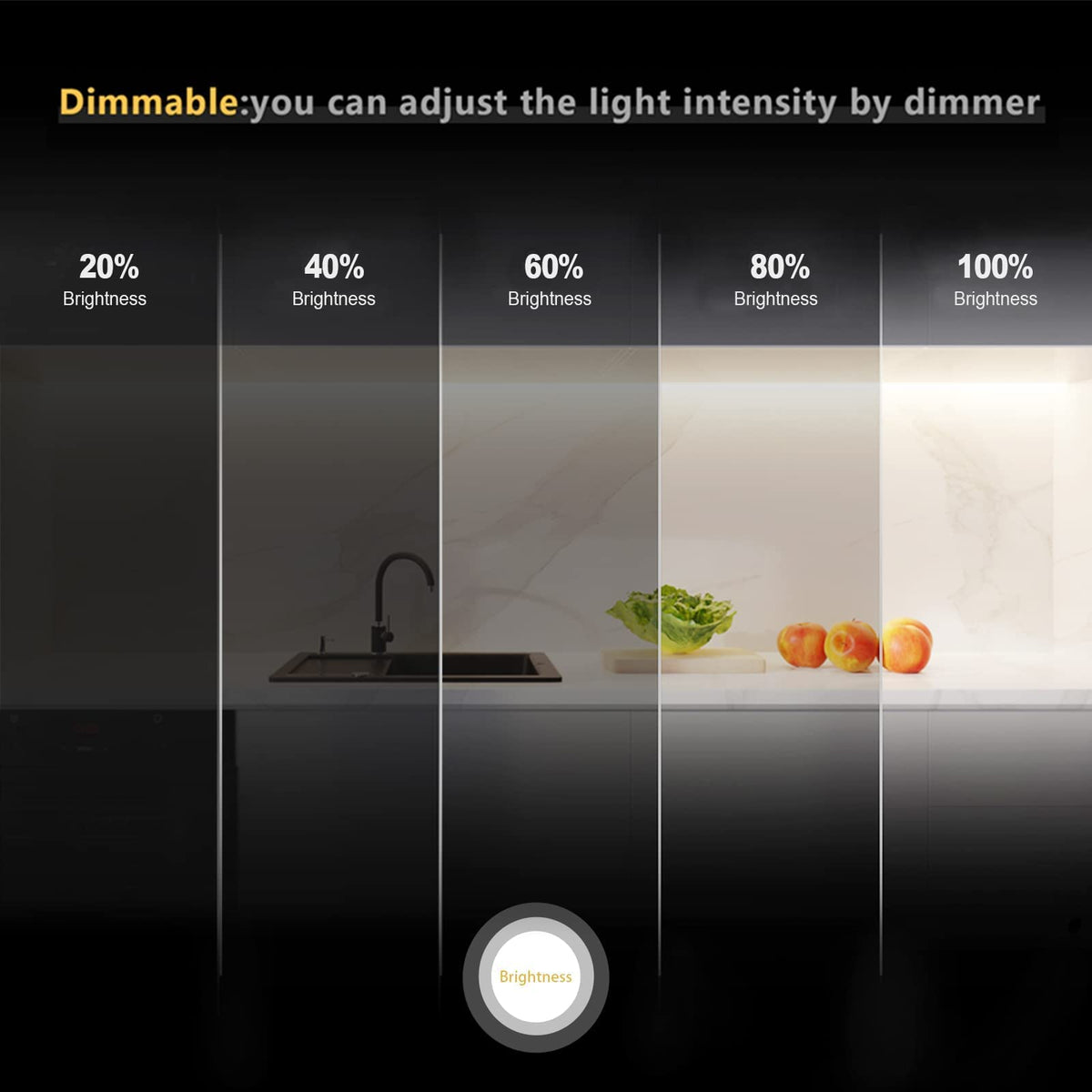 Safe, soft illumination for homes with kids and pets.