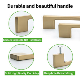 Close-up of TUNNY zinc alloy finish shows sturdy, durable construction.