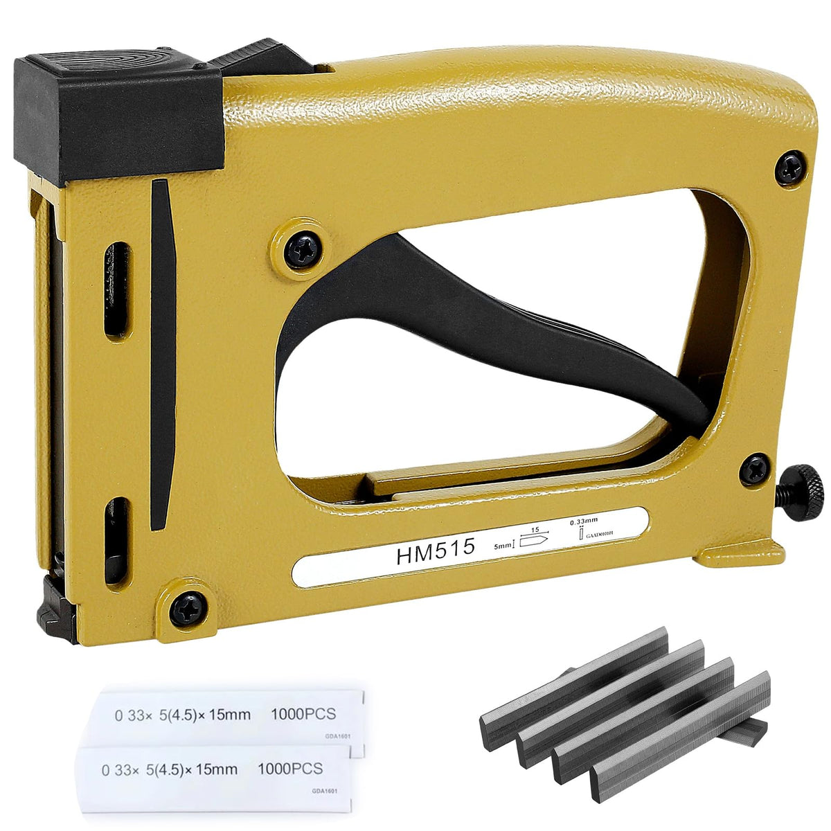 Tuntwcc frame stapler front view for quick, precise framing.