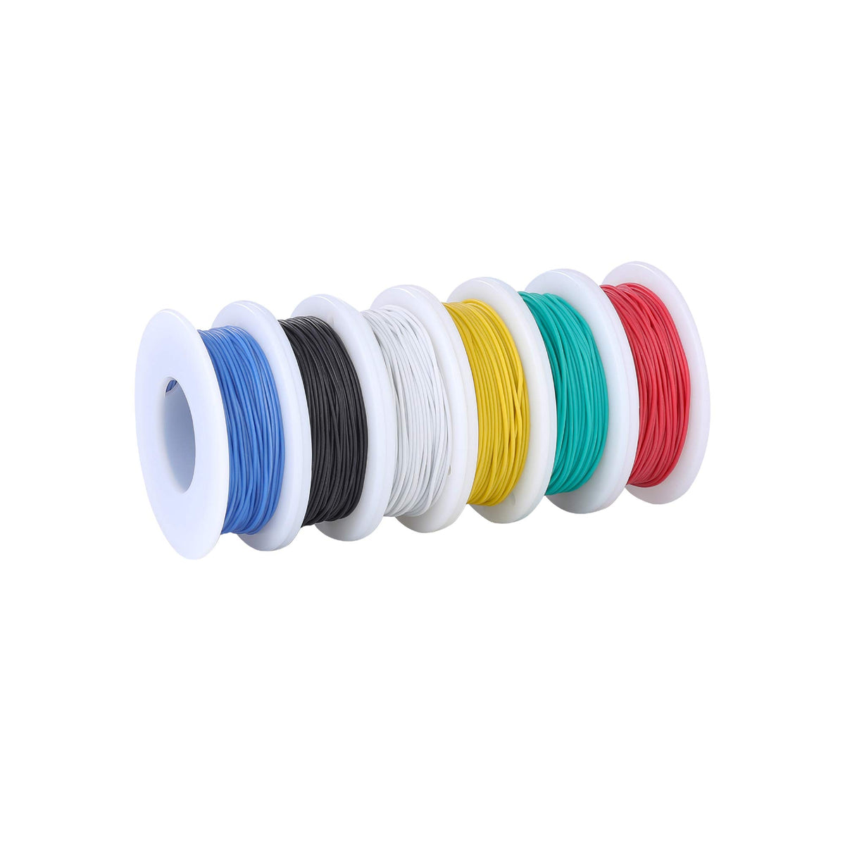 TUOFENG yellow 28 AWG wire spool for quick circuit identification