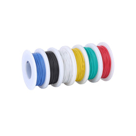 TUOFENG yellow 28 AWG wire spool for quick circuit identification