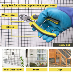 TUOKS chicken wire fencing helps protect poultry and gardens.