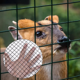 TUOKS gopher wire mesh roll deters burrowing pests around landscapes.